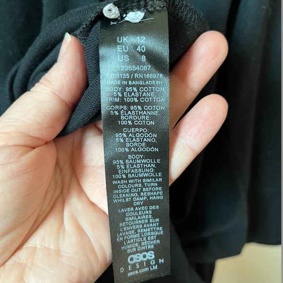 Super Deep V Neck Polo Style Mini Dress or Oversized Shirt - Picture 2 of 5